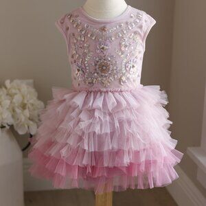 Tutu Du Monde Bebé Tutu Dress Lilac Gem Mix Party Milestone Portrait Wedding New